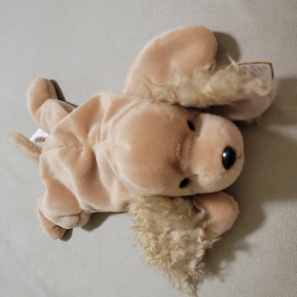 TY Beanie Babies Spunky The Cocker Spaniel Dog Plush Toy Stuffed Animal